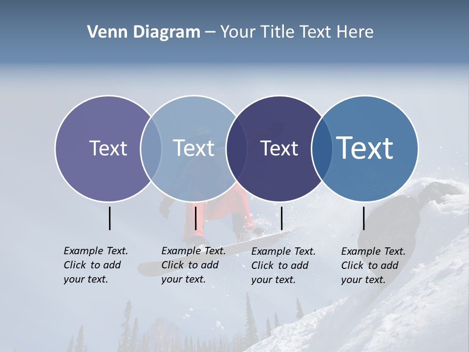 Snowboarding Ride Sport PowerPoint Template