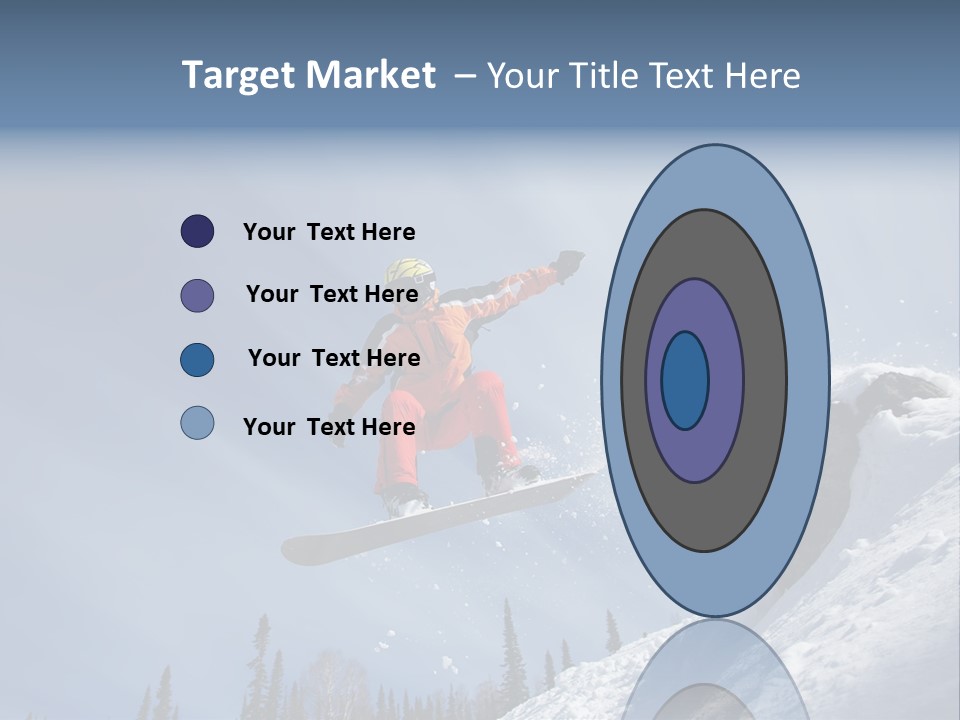 Snowboarding Ride Sport PowerPoint Template