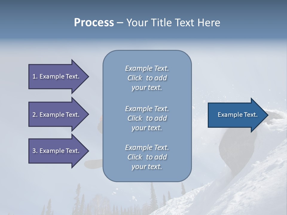 Snowboarding Ride Sport PowerPoint Template