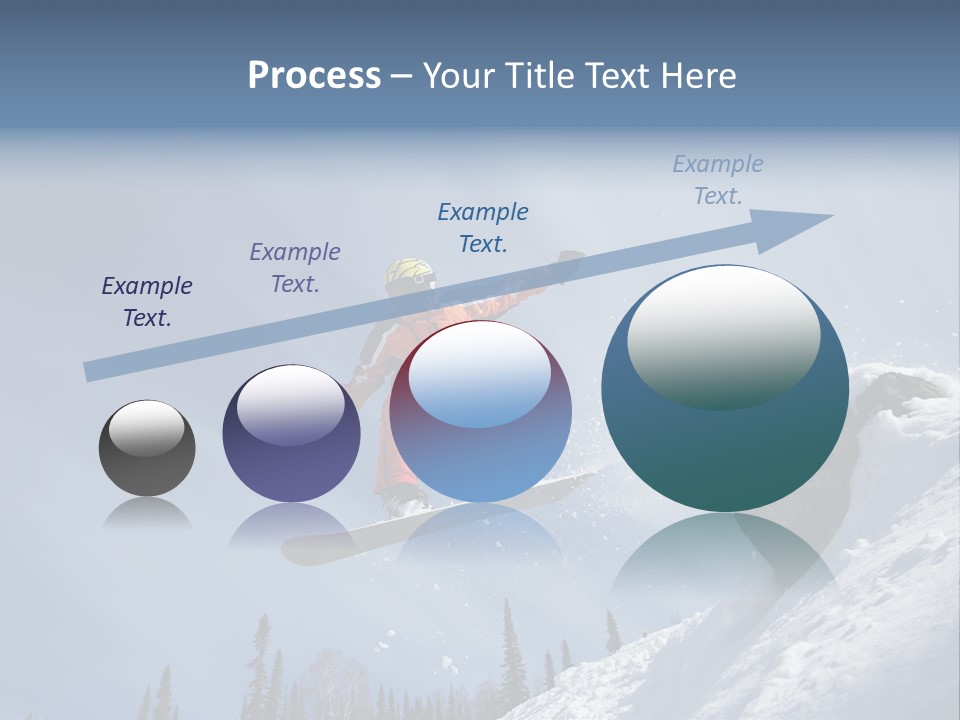 Snowboarding Ride Sport PowerPoint Template
