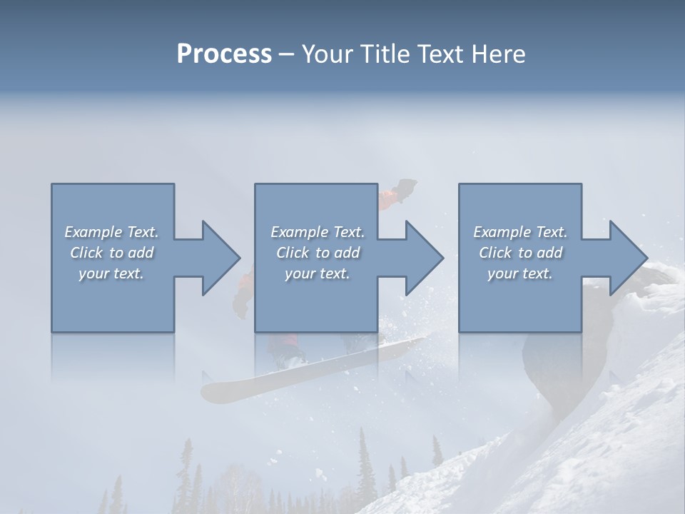 Snowboarding Ride Sport PowerPoint Template