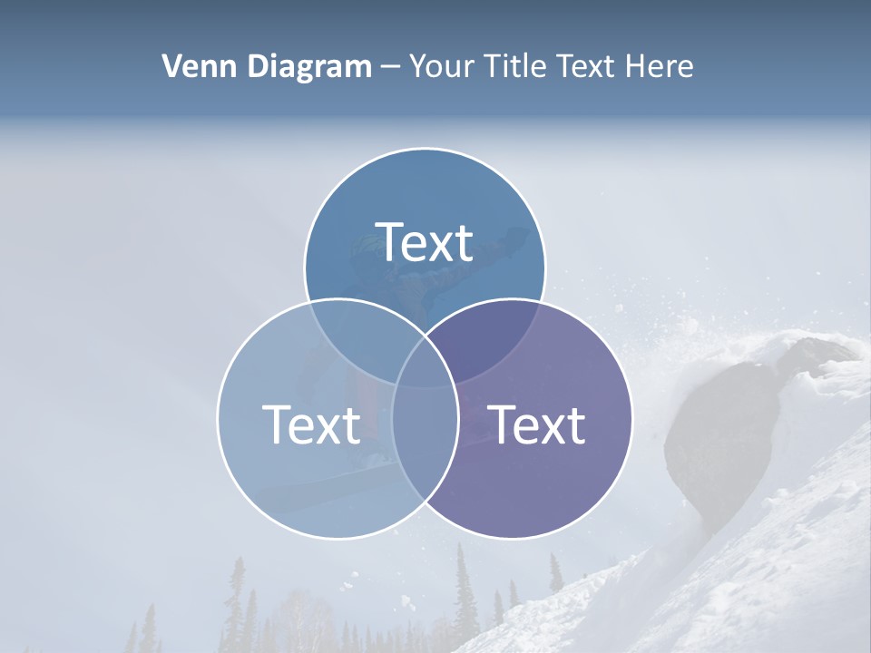 Snowboarding Ride Sport PowerPoint Template