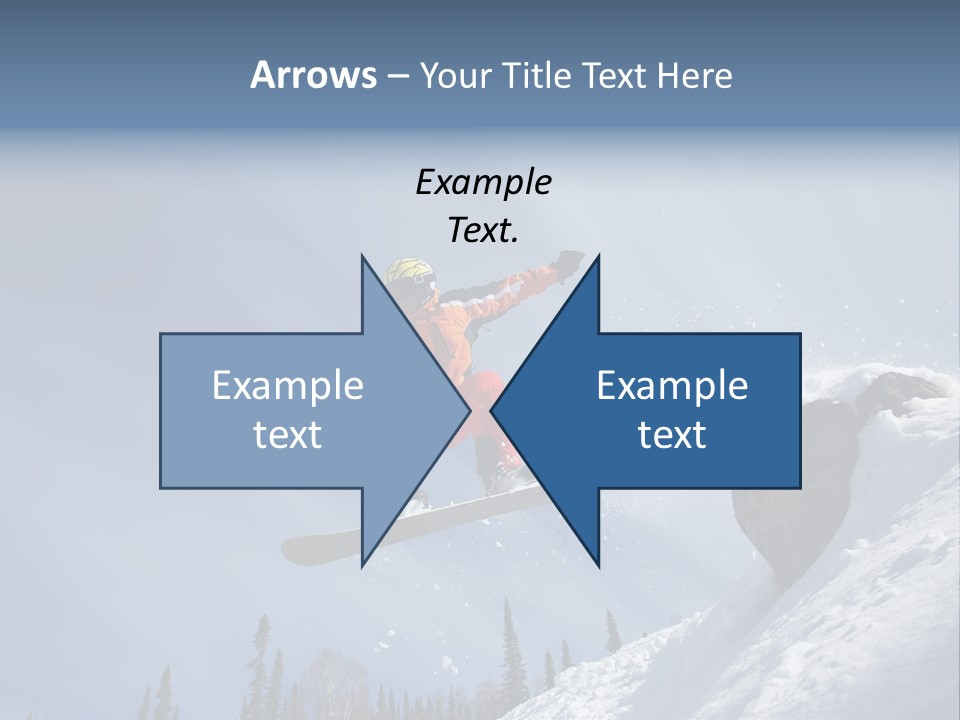 Snowboarding Ride Sport PowerPoint Template