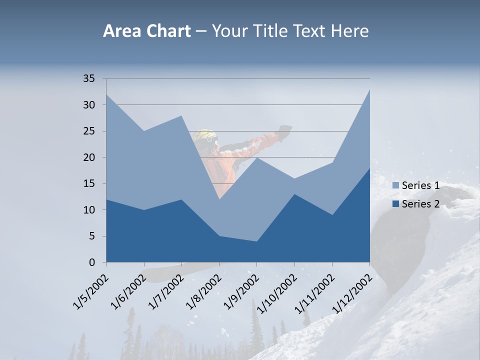 Snowboarding Ride Sport PowerPoint Template