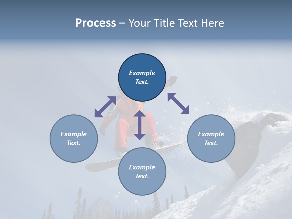 Snowboarding Ride Sport PowerPoint Template