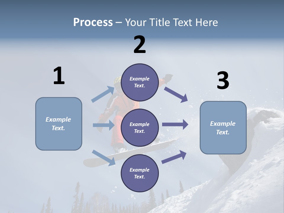 Snowboarding Ride Sport PowerPoint Template
