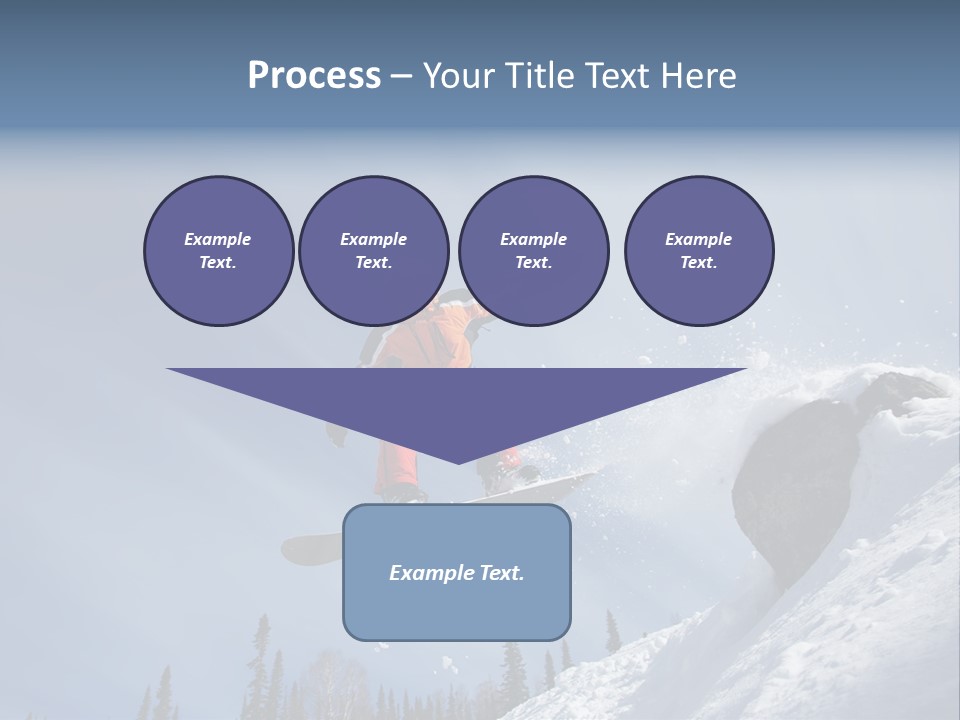 Snowboarding Ride Sport PowerPoint Template