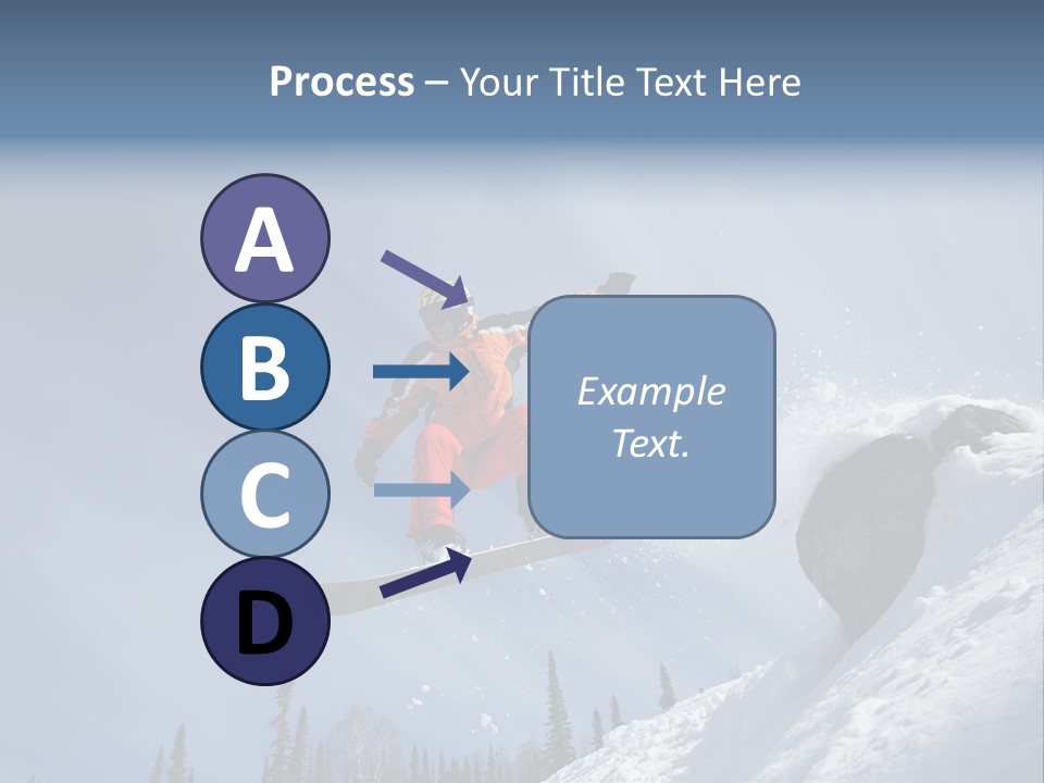 Snowboarding Ride Sport PowerPoint Template