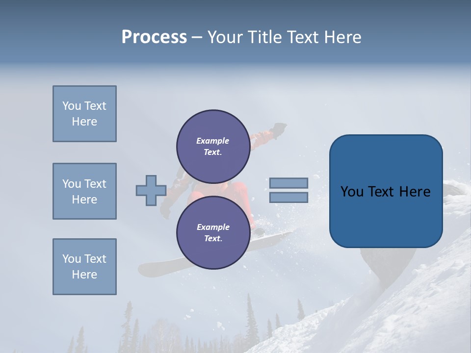 Snowboarding Ride Sport PowerPoint Template