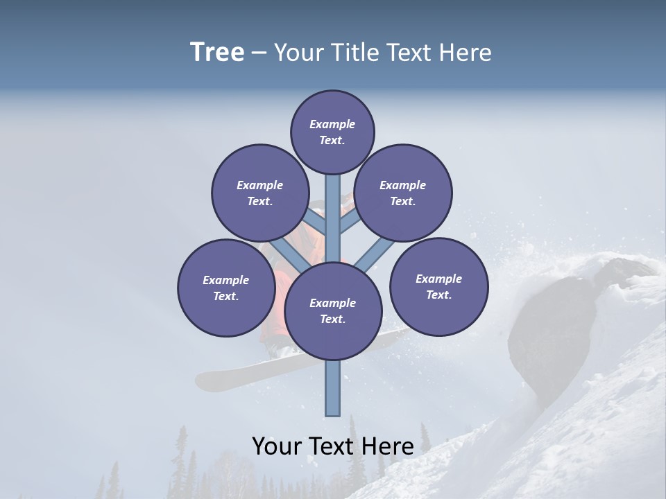Snowboarding Ride Sport PowerPoint Template