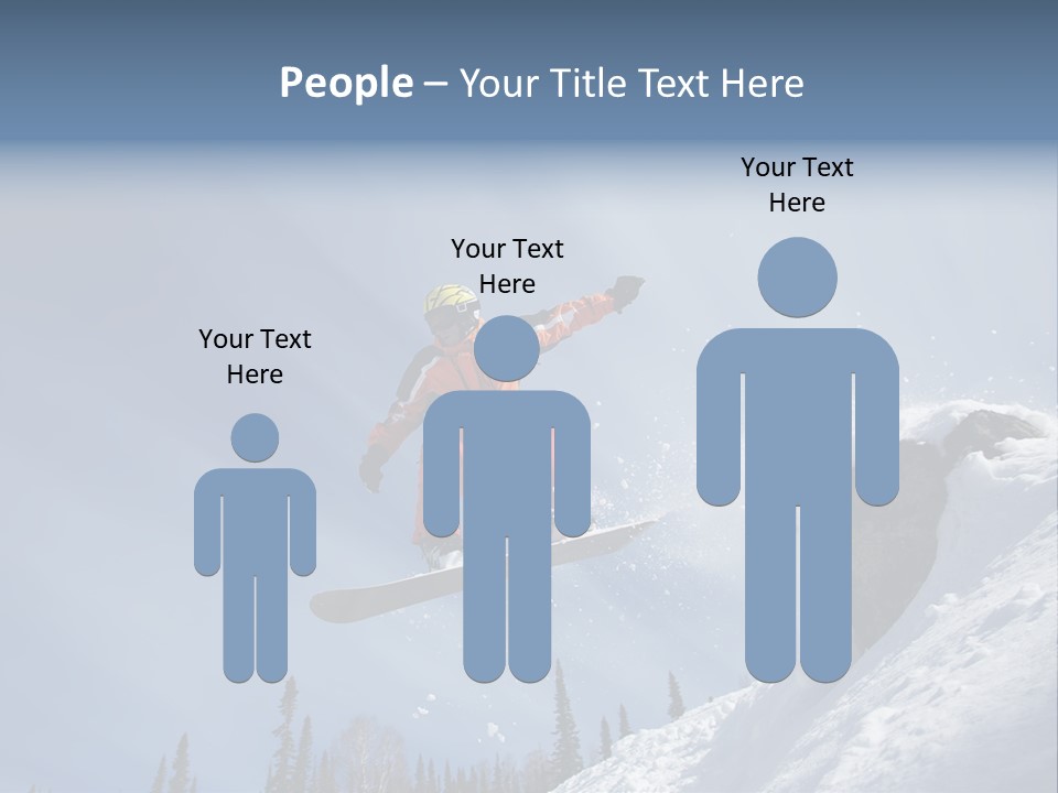 Snowboarding Ride Sport PowerPoint Template