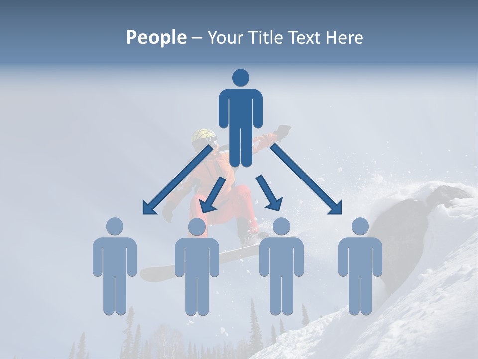 Snowboarding Ride Sport PowerPoint Template