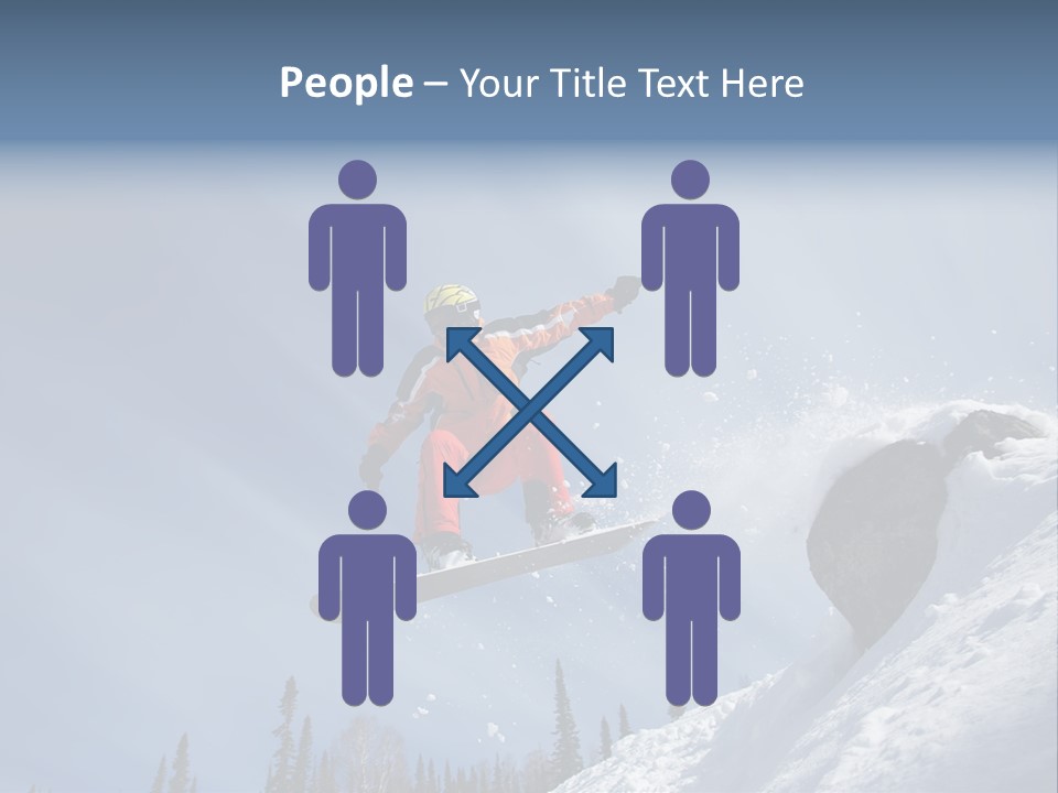 Snowboarding Ride Sport PowerPoint Template