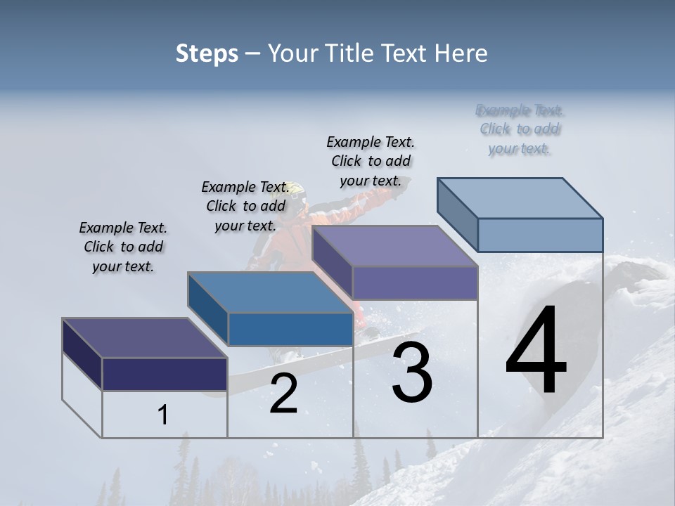 Snowboarding Ride Sport PowerPoint Template