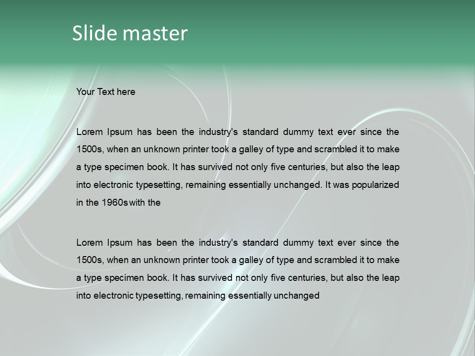 Fantasy Background Graphic PowerPoint Template