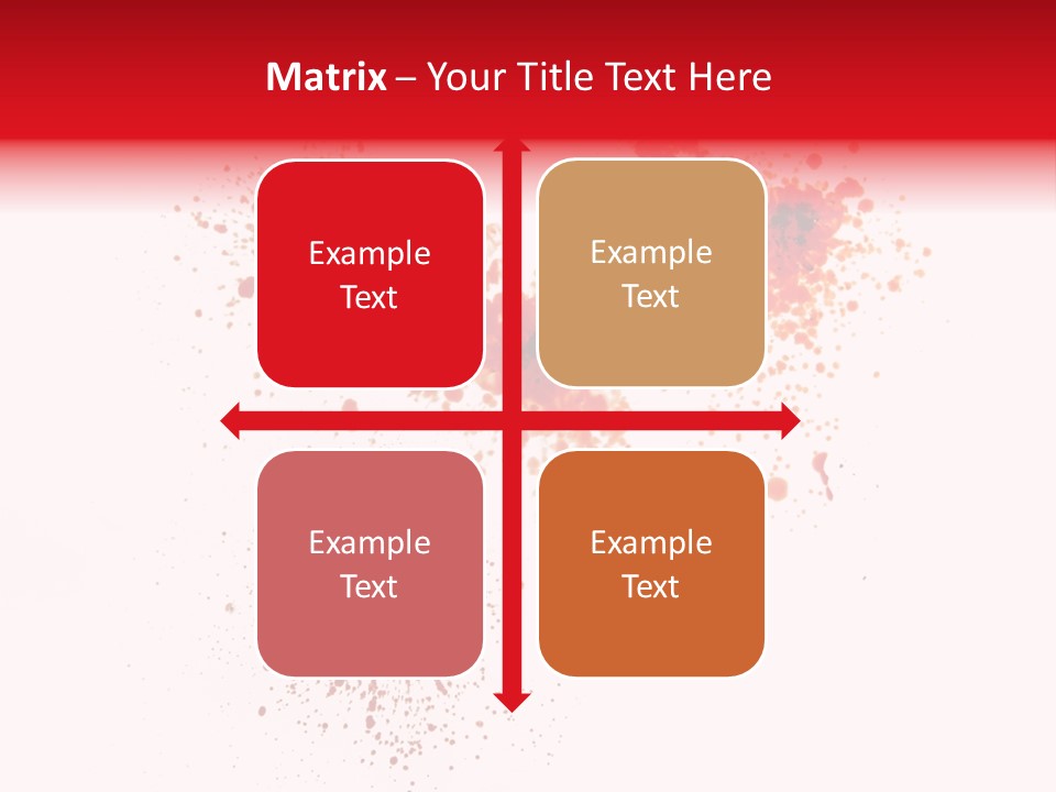 Drips Murder Claret PowerPoint Template