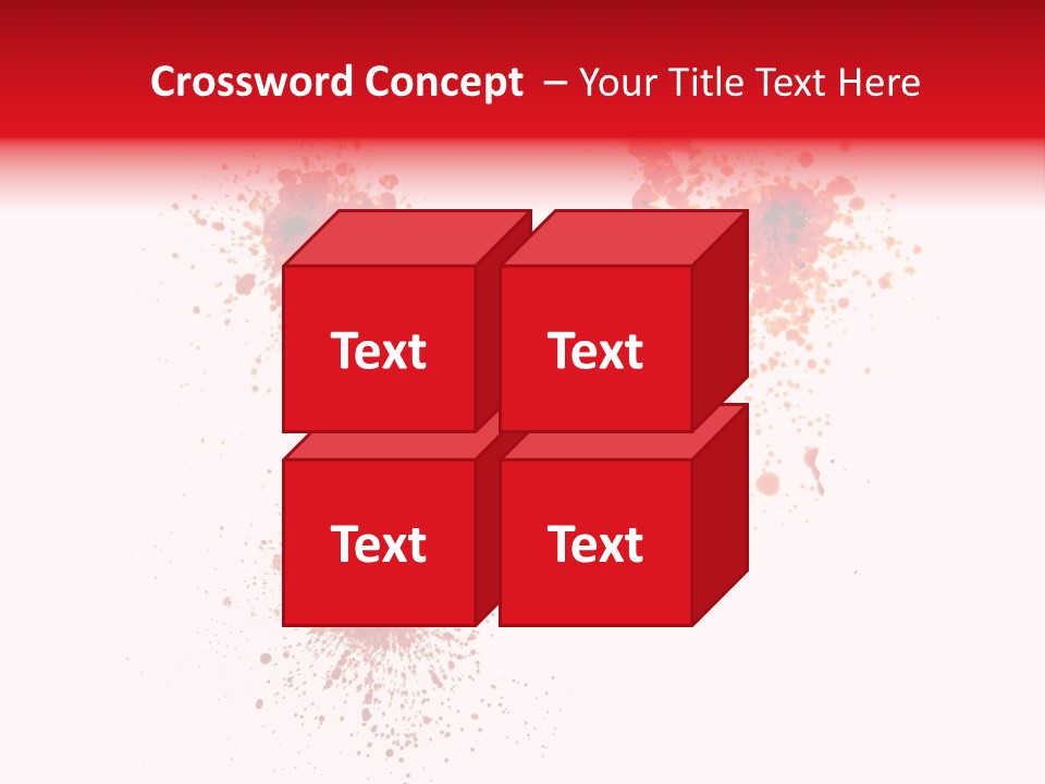 Drips Murder Claret PowerPoint Template