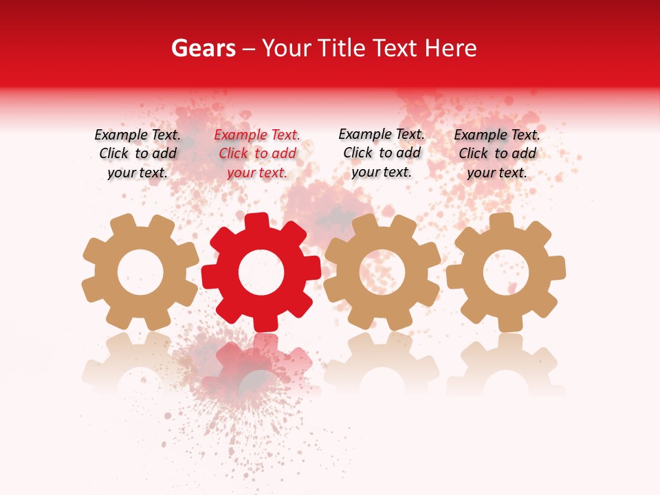 Drips Murder Claret PowerPoint Template