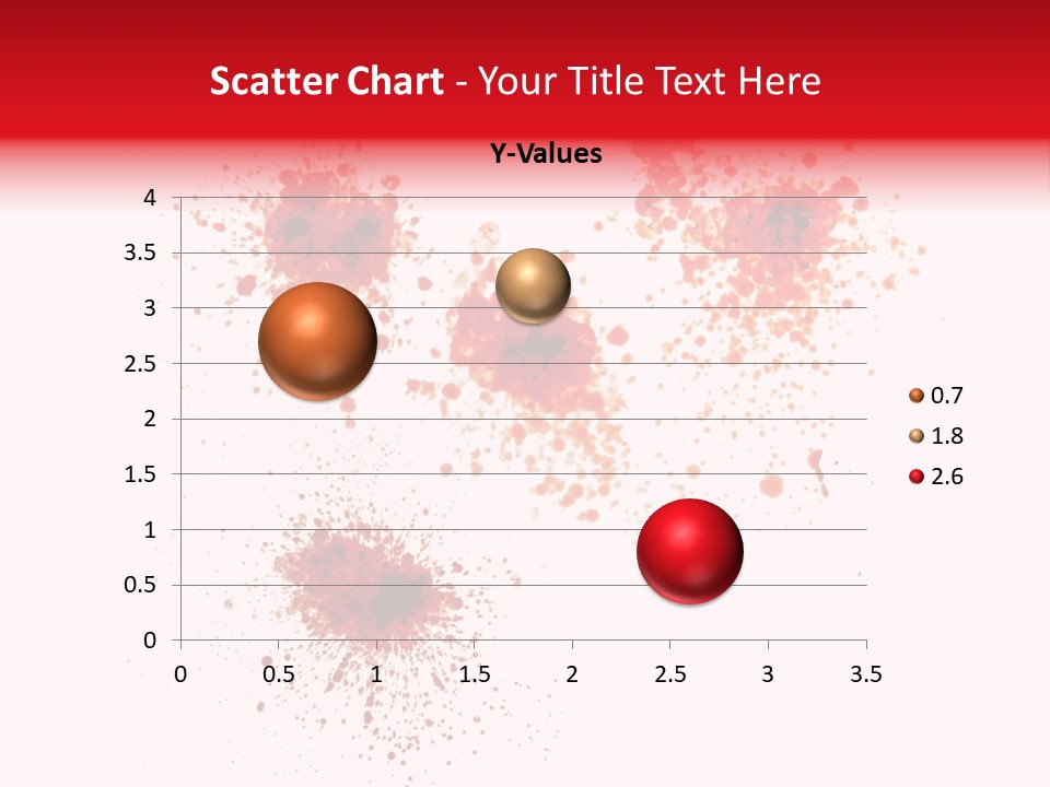 Drips Murder Claret PowerPoint Template