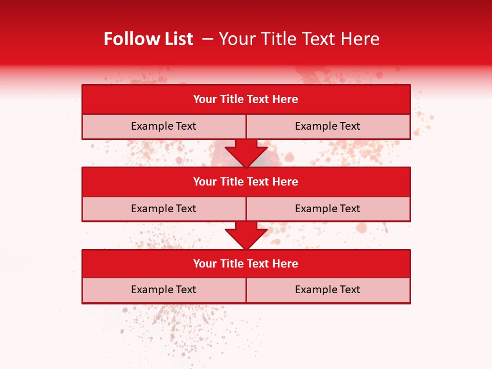 Drips Murder Claret PowerPoint Template