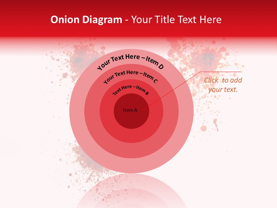 Drips Murder Claret PowerPoint Template