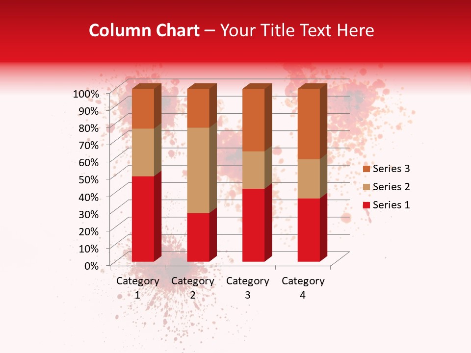 Drips Murder Claret PowerPoint Template