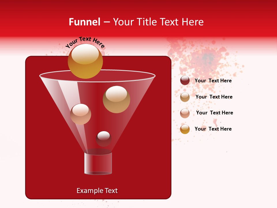 Drips Murder Claret PowerPoint Template