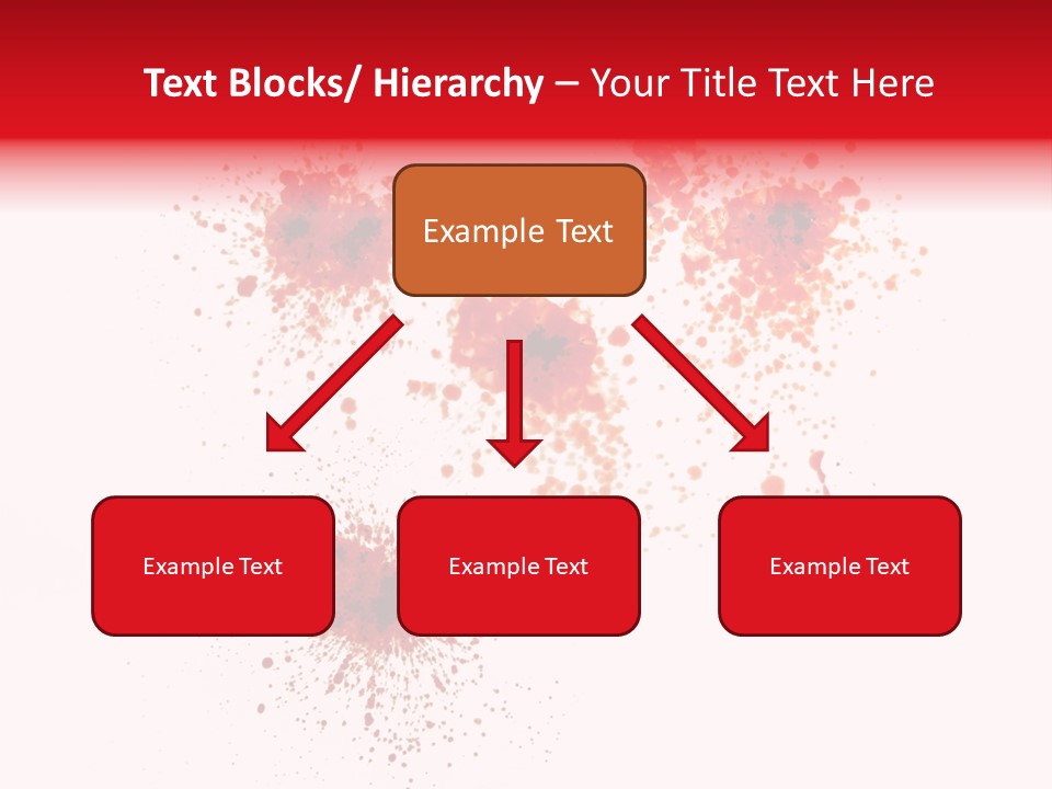 Drips Murder Claret PowerPoint Template