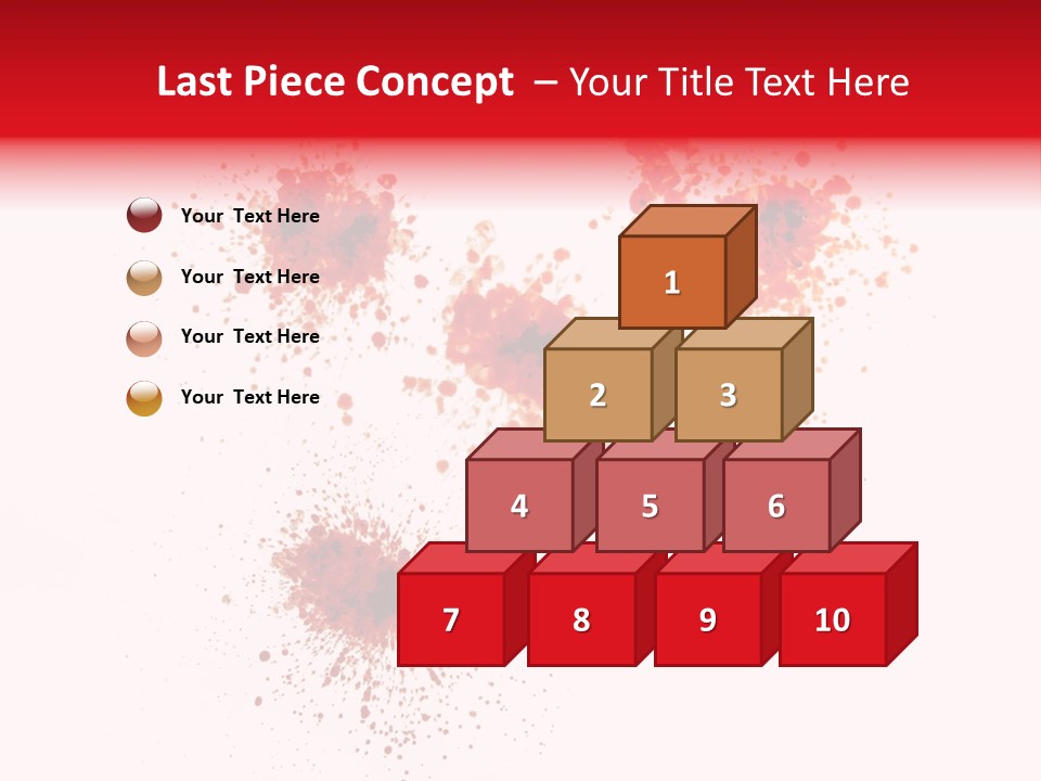 Drips Murder Claret PowerPoint Template