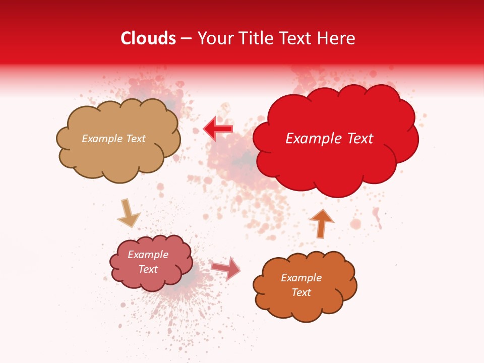 Drips Murder Claret PowerPoint Template