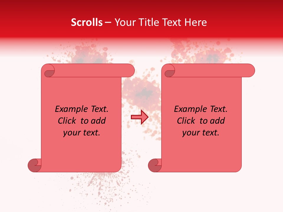 Drips Murder Claret PowerPoint Template