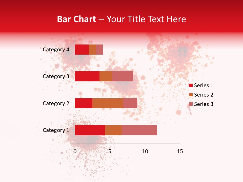 Drips Murder Claret PowerPoint Template