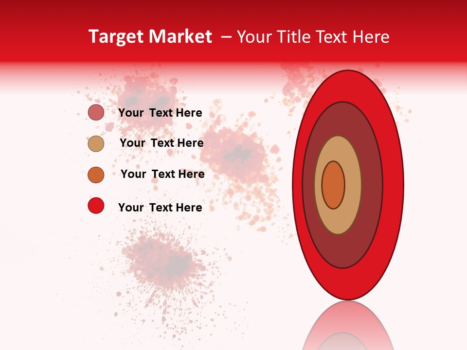 Drips Murder Claret PowerPoint Template
