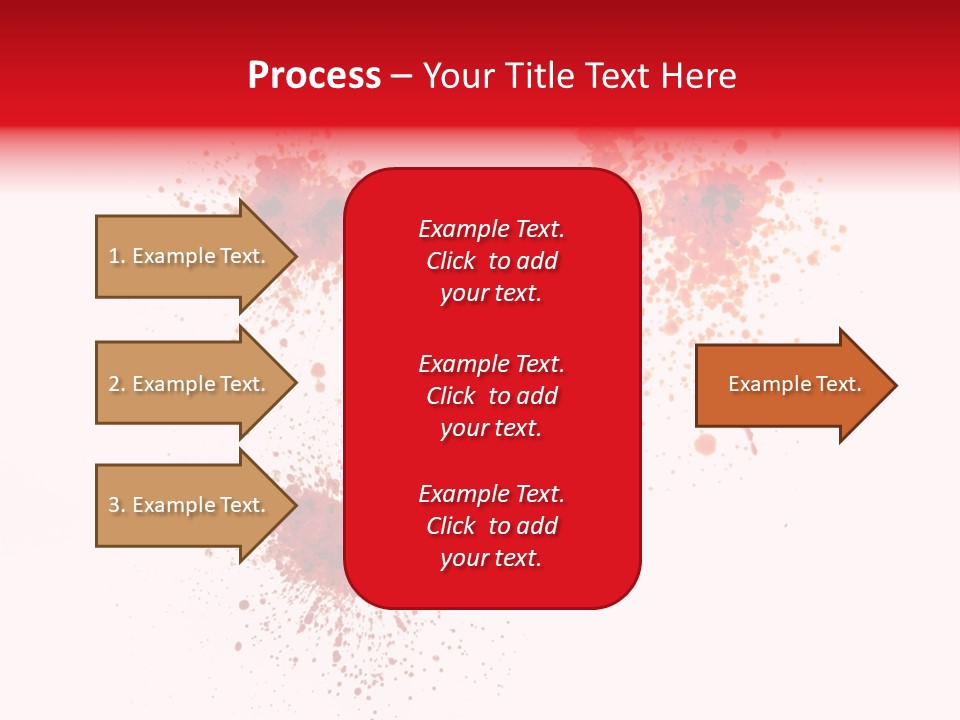 Drips Murder Claret PowerPoint Template