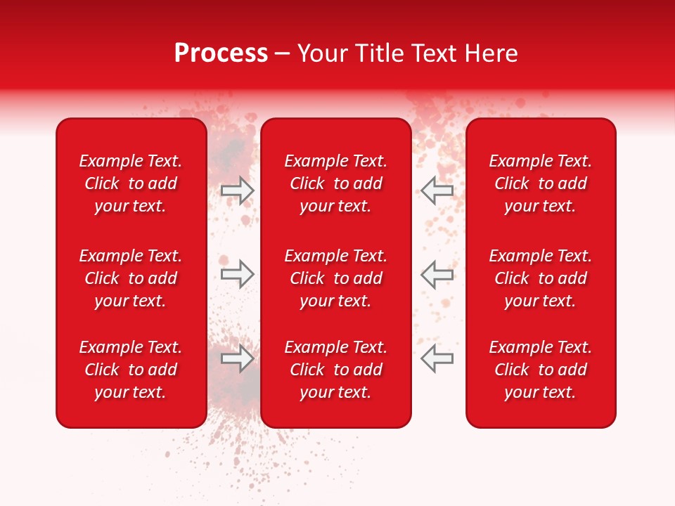 Drips Murder Claret PowerPoint Template