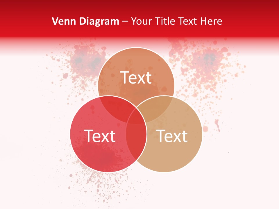 Drips Murder Claret PowerPoint Template