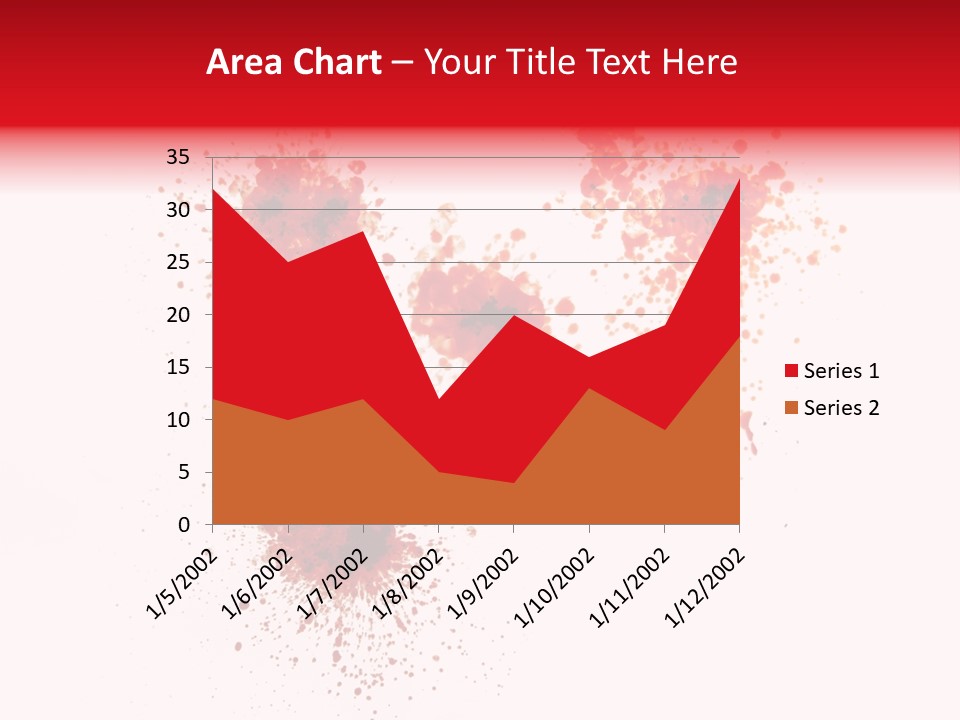 Drips Murder Claret PowerPoint Template