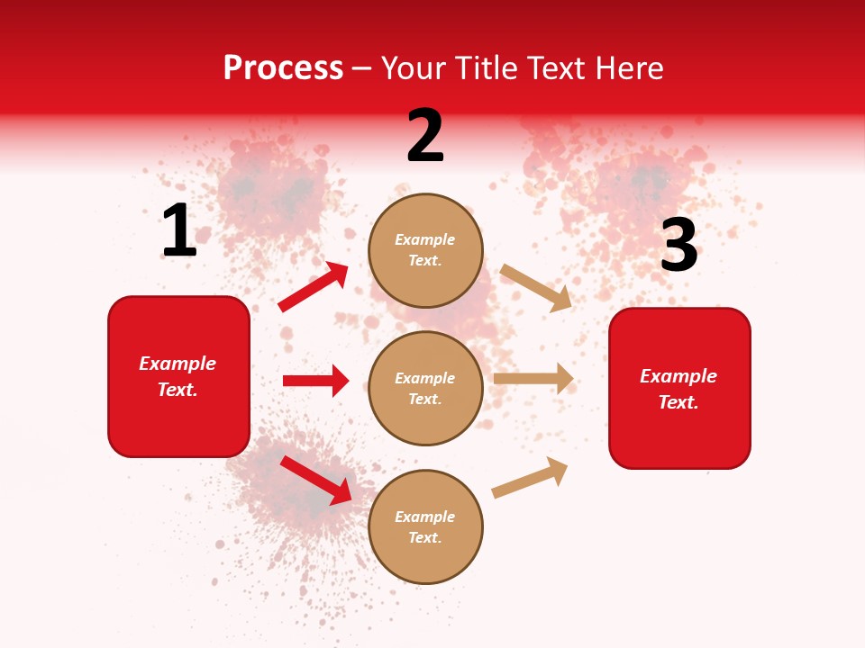 Drips Murder Claret PowerPoint Template