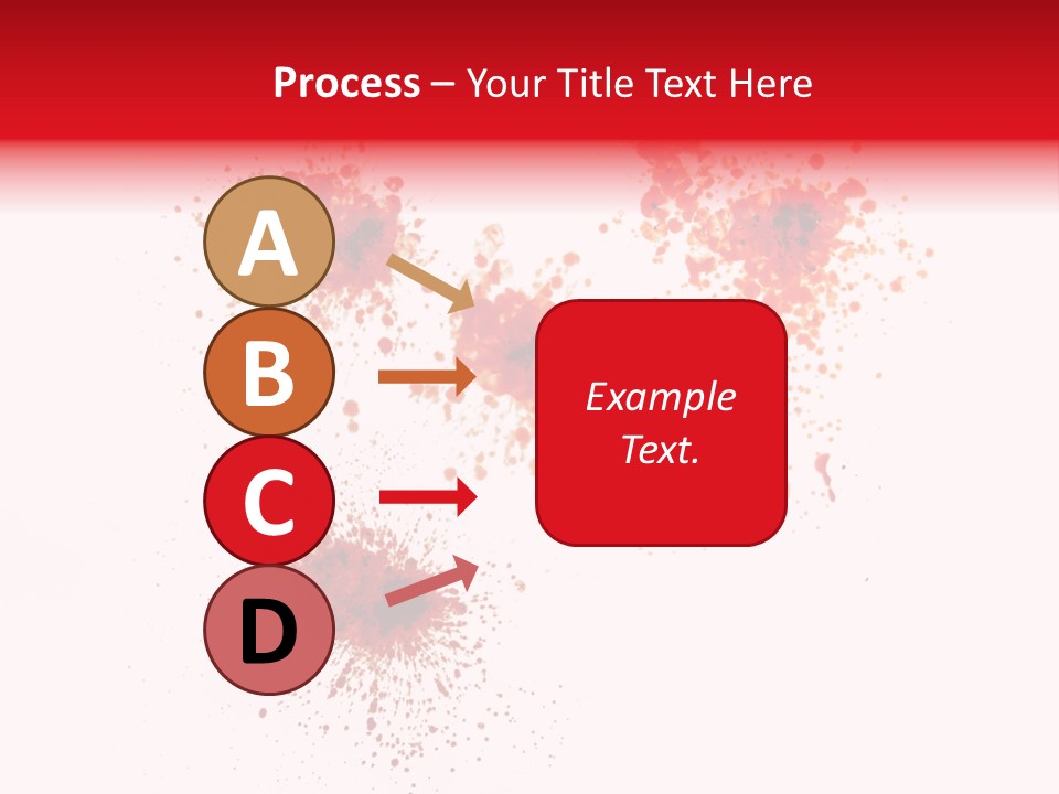 Drips Murder Claret PowerPoint Template