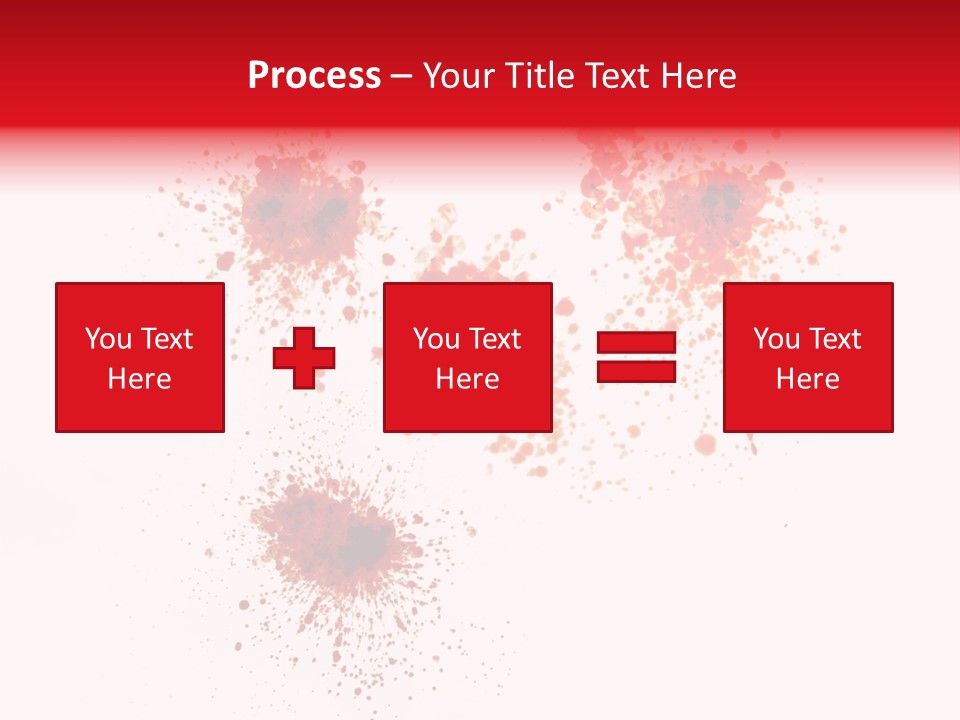 Drips Murder Claret PowerPoint Template