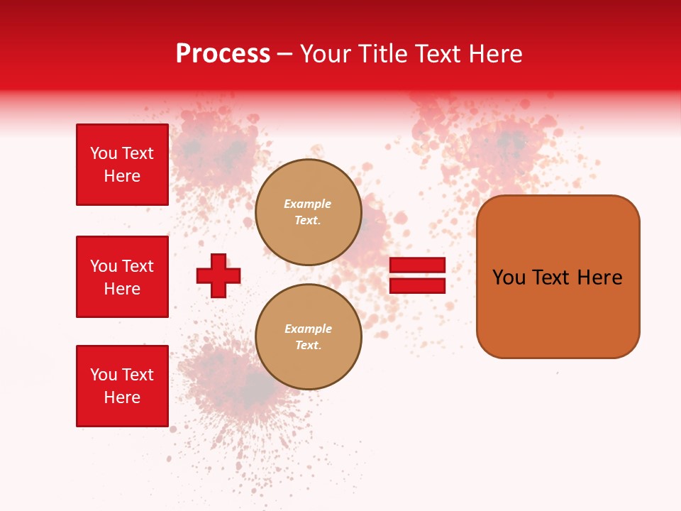 Drips Murder Claret PowerPoint Template
