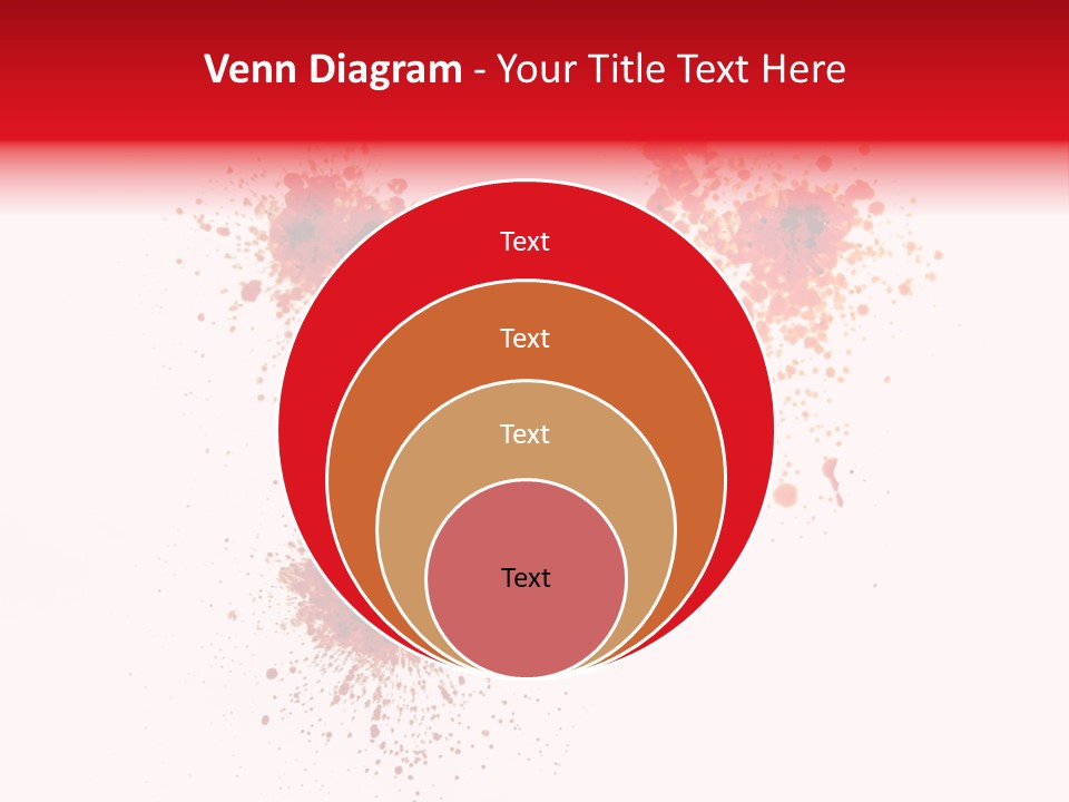 Drips Murder Claret PowerPoint Template