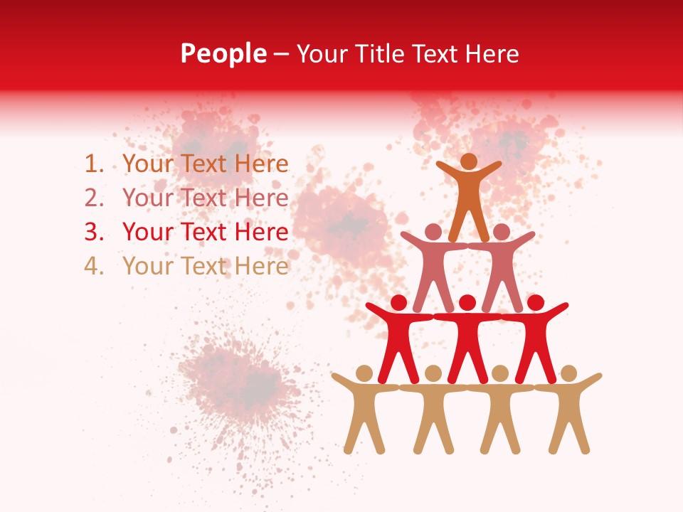 Drips Murder Claret PowerPoint Template
