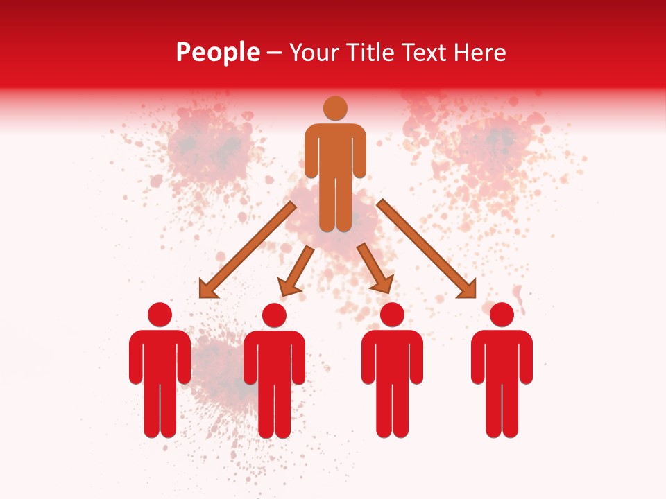 Drips Murder Claret PowerPoint Template