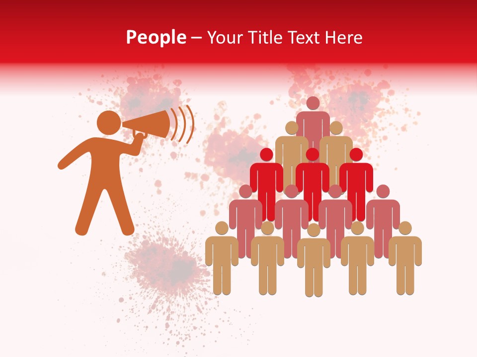 Drips Murder Claret PowerPoint Template