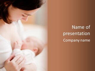 Chest Nourish Kid PowerPoint Template