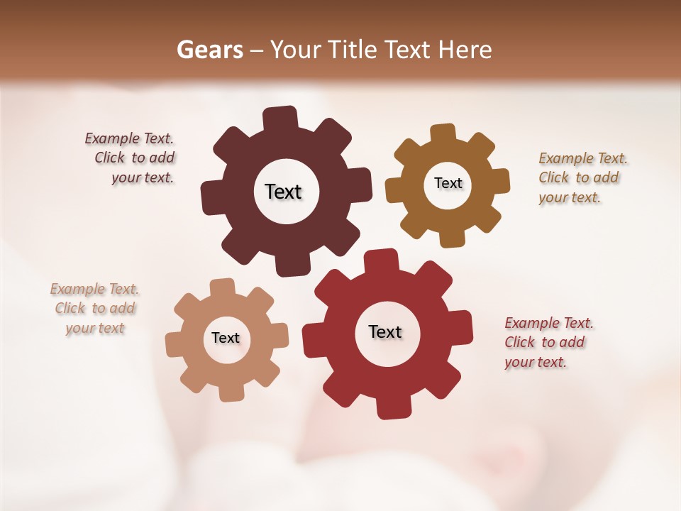 Chest Nourish Kid PowerPoint Template