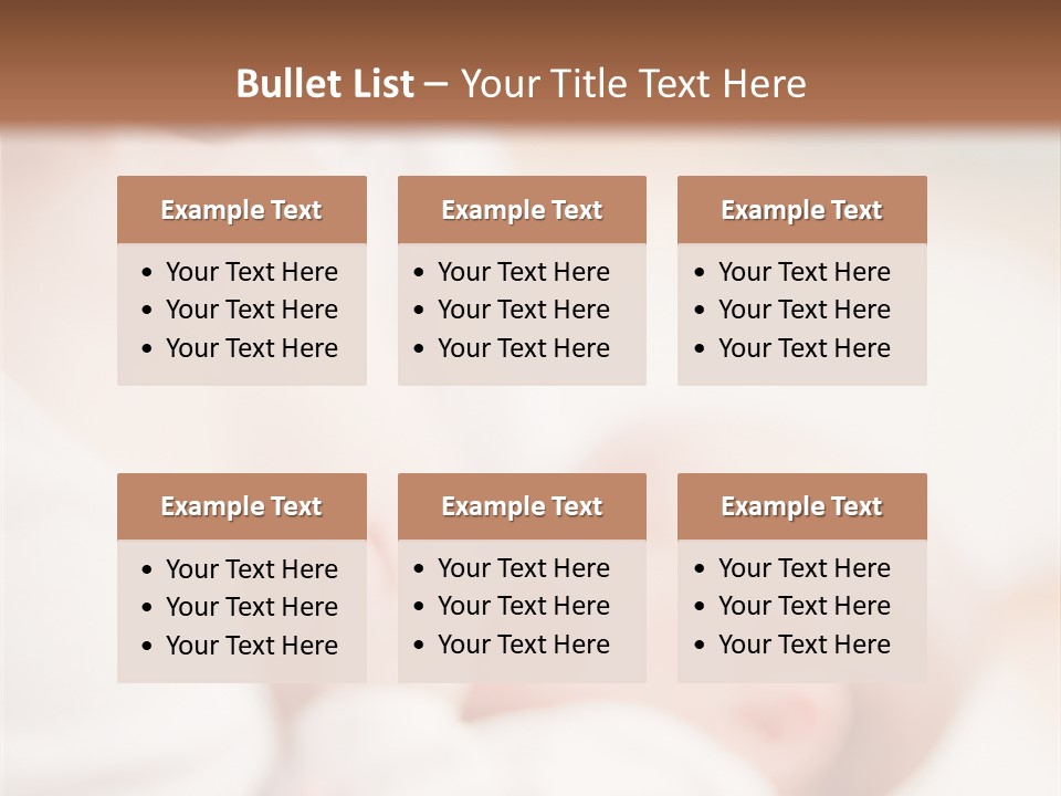 Chest Nourish Kid PowerPoint Template