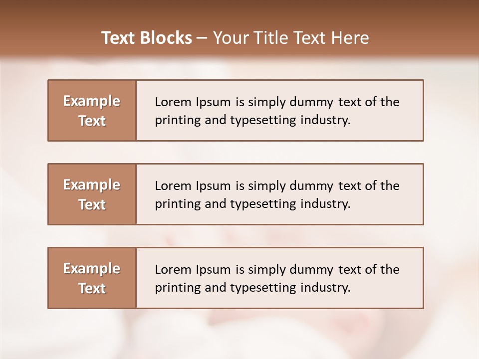 Chest Nourish Kid PowerPoint Template