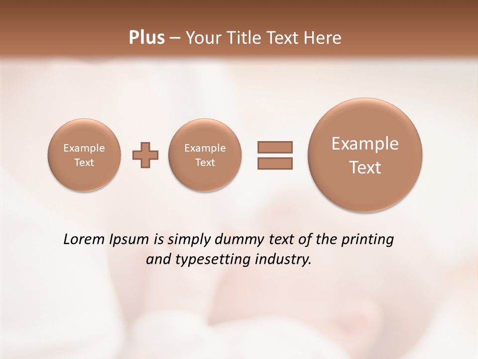 Chest Nourish Kid PowerPoint Template